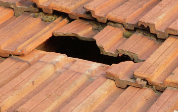 roof repair Garthbrengy, Powys